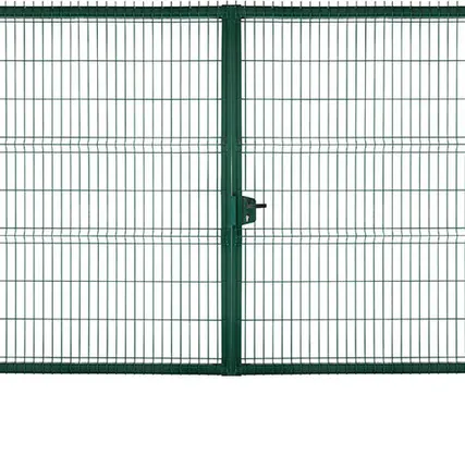 Фото №0 Ворота распашные Medium Lock 2,03х3,5 RAL 6005