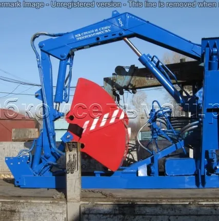 Фото №0 Грейферный погрузчик (экскаватор) в Юрге