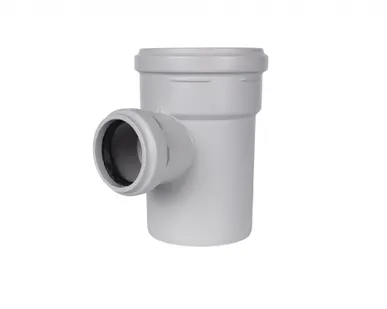 фото Тройник 110/58 (87.5°) для внутренней бесшумной канализации STOUT