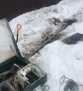 фото Замена насоса в скважине