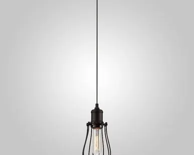 фото Подвесной светильник в стиле лофт 50064/1 черный