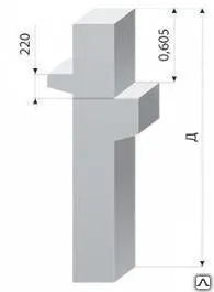 фото Колонна железобетонная 2К63.3-3