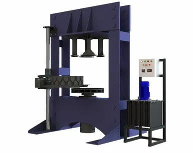 фото Перепресовка цельнолитных шин