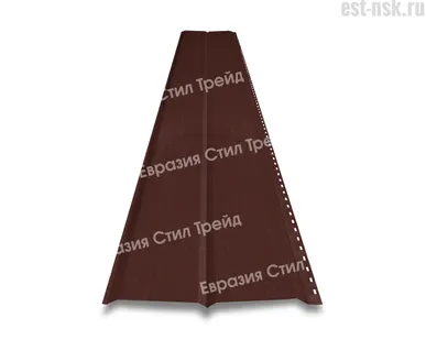 фото Металлический софит Pe 0.4 RAL 8017