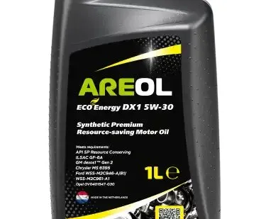 фото Моторное масло AREOL ECO Energy DX1 5W30AR072 5W-30 синтетическое 1 л