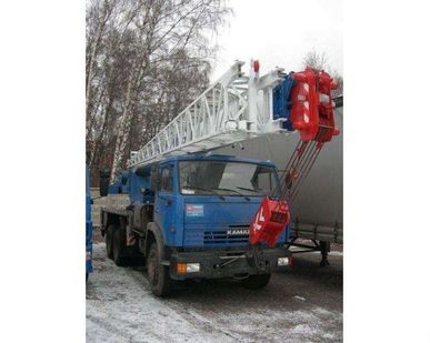 фото Аренда автокрана 25 тонн стрела 28 метров