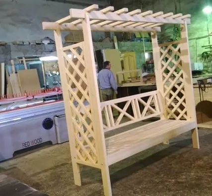 Фото №0 Столярные работы по изготовлению строений для дачи.