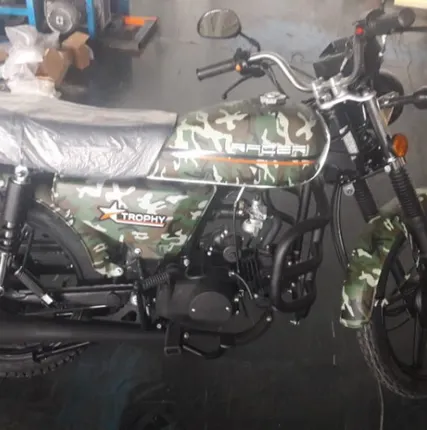 Фото №0 Мопед Racer RC110N Trophy камуфляж (черно-зеленый)