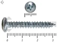Фото №0 Шуруп с полукруглой головкой DIN7981 4,8х32 (5000шт)