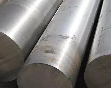 фото Круг стальной нержавеющий горячекатаный диаметром 105 мм из стали 12х18H10Т длиной 4 м