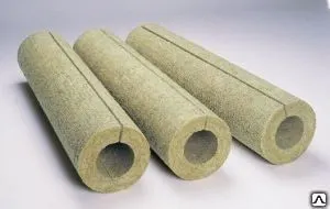 фото Цилиндры теплоизоляционные кашированные фольгой
