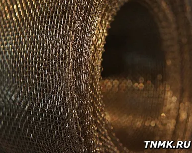 фото Сетка латунная 0,09х0,06 мм ГОСТ 6613-86