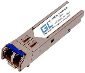 Фото №0 Модуль SFP 1Гбит/с два волокна SM 2хLC 1310нм 14 дБ (до 20км) (GL-10GT) GIGALINK GL-OT-SG14LC2-1310-1310