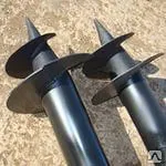 фото Винтовые сваи с несколькими лопастями