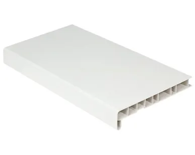 фото Подоконник ПВХ Витраж 100 мм (белый)