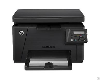 фото МФУ HP Color LaserJet Pro M176n CF547A, цветной принтер/сканер/копир, 
A4,