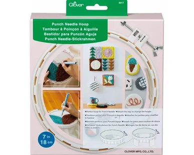 фото Clover Пяльцы для ковровой вышивки 8817