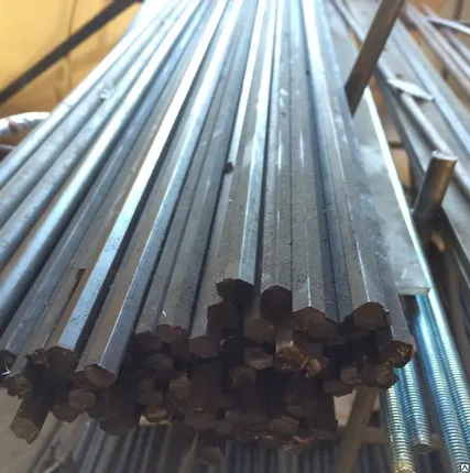 Фото №0 Шестигранник стальной нержавеющий н/с 12Х18Н10Т 14 мм