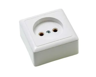 фото Розетка ХИТ О/У (250В,10А) РА10-131/RA10-131-B Wessen