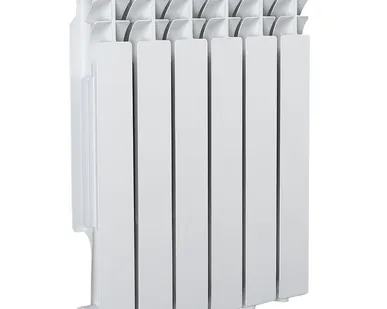 фото РАДИАТОР "TROPIC" 500 АЛЮМИНИЕВЫЙ 6 СЕКЦИЙ,