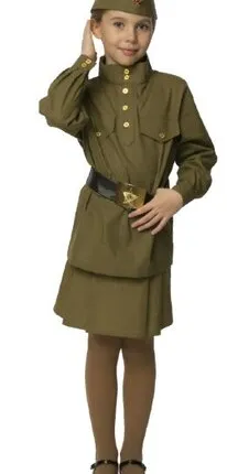 Фото №0 Костюм 3-ка ВОВ СССР для девочки