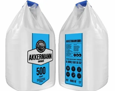 фото Цемент - AKKERMANN 500 PRIME (ЦЕМ I 42,5Н (МКР)) 1тн