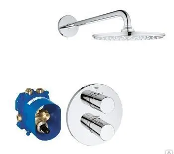 фото Grohe Grohtherm 3000 Cosmopolitan 26262000 Набор для комплектации душа Groh