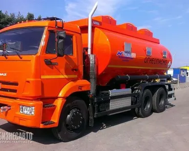 фото Автотопливозаправщик АТЗ 465175 на шасси КАМАЗ-65115-3966-23 (три отсека)