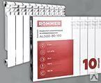 фото Алюминиевый радиатор ROMMER (Китай) 500/100