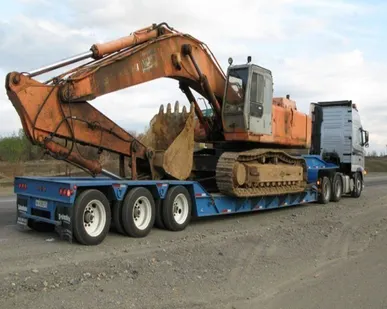 фото Аренда трала низкорамный Trailer Low-bed Trailer