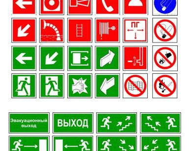 фото Знаки безопасности по ГОСТу