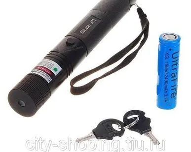 фото Зеленая лазерная указка 500mW Laser 303