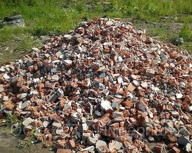 фото Строительный мусор, битый кирпич с доставкой