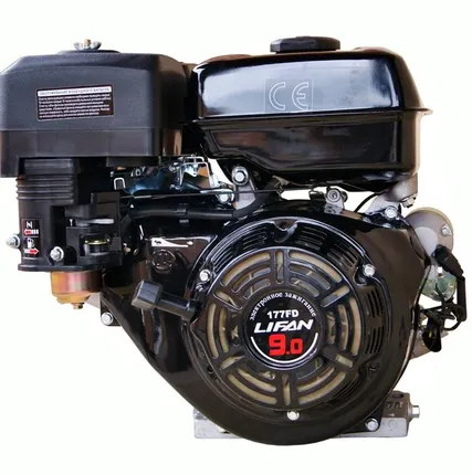 Фото №0 Бензиновый двигатель Lifan 177FD (9 л.с.) с электростартером