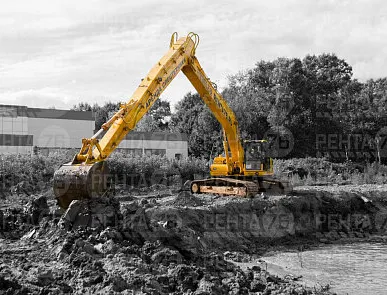 фото Аренда длиннорукого экскаватора Komatsu PC300LC