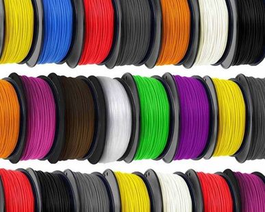 фото Пластик PLA, 1.75 mm, катушка 1 кг оранжевый