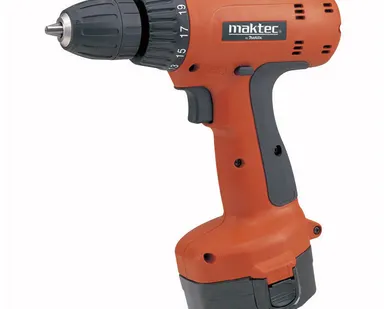 фото Акк. дрель-шуруповерт "Maktec" MT064SK2N, 14,4В, 400/1300об/мин, 2х1,3Ач Ni
