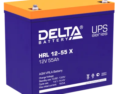 фото Аккумулятор Delta HRL 12-55 X