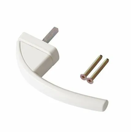 Фото №0 Ручка оконная Roto Swing, 37 мм, белая, с винтами