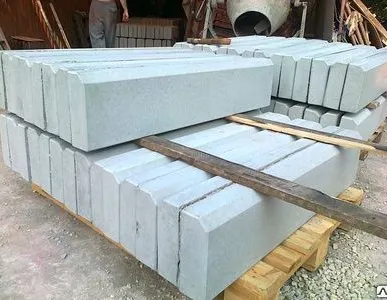 фото Бордюрный камень БР 100х20х8 Поребрик