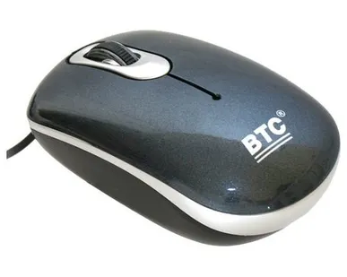 фото Мышь BTC M515U-BL Black USB