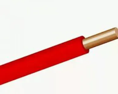 фото Провод силовой ПуВ 1х1.5 красный ТРТС однопроволочный
