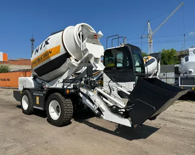 фото Бетоносмеситель с самозагрузкой YNIX QGMC7000 (до 28 м3/час)