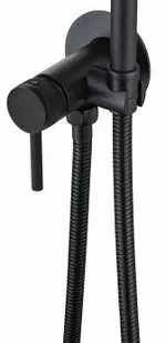 фото Смеситель с гигиеническим душем Allen Brau Priority 2.0 5.31029-31 черный матовый