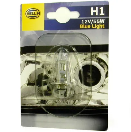 Фото №0 Лампы для фар Hella H1 Blue Light 12V