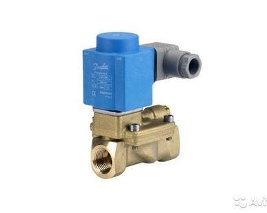 фото Клапан соленоидный EV250B Ду22 Ру10-16 НЗ Kv=7,0 140C Danfoss 032U5256