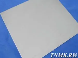 фото Лист вольфрамовый 0,65 мм ВЛ