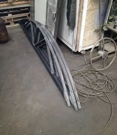 Фото №0 откатные ворота