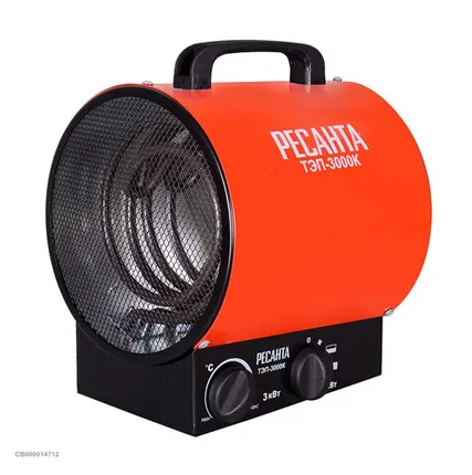 Фото №0 Ресанта Тепловая пушка РЕСАНТА ТЭП-3000К (круглая)
