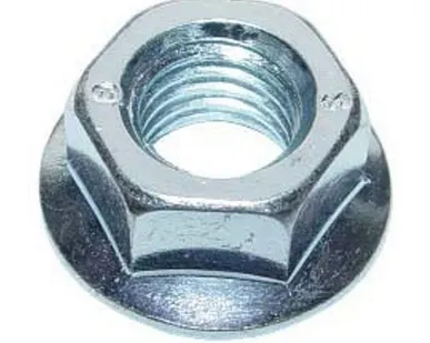 фото Гайки шестигранные с фланцем, КНР, DIN 6923 М6, 100 шт.